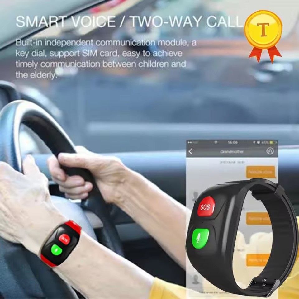 4G Elderly GPS Watch GPS Track - Fall Detection Watch 评论和价格