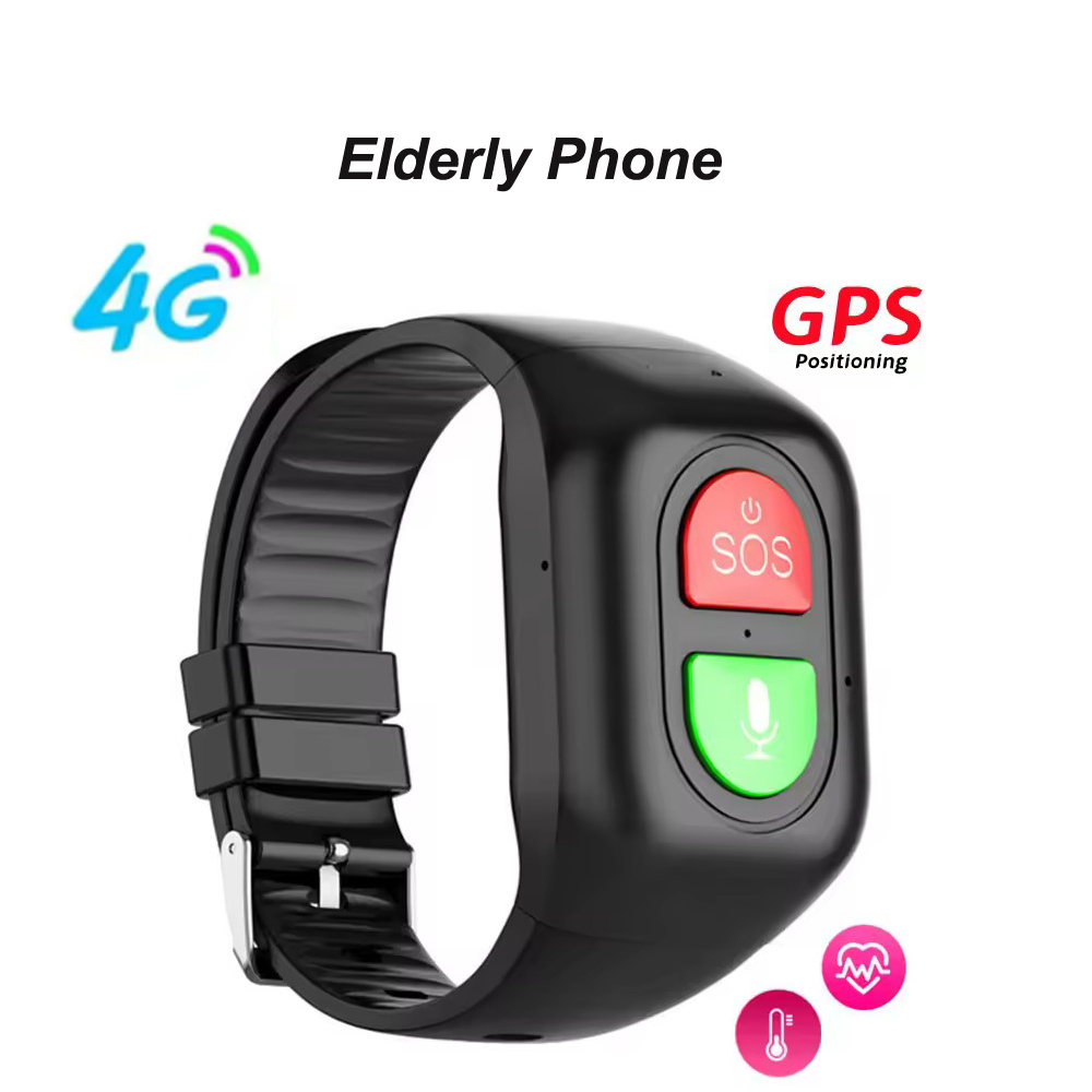 4G Elderly GPS Watch GPS Track - Fall Detection Watch 评论和价格