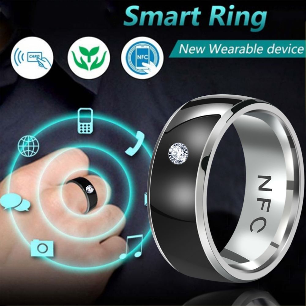 Fashion NFC Smart Finger Ring  - Smart Ring Nfc Pay 评论和价格
