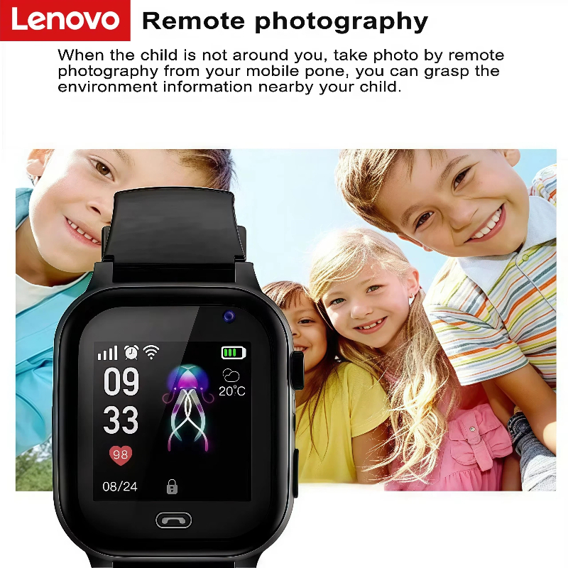 Lenovo Kids Smart Watch Earpho - Fall Detection Watch 评论和价格