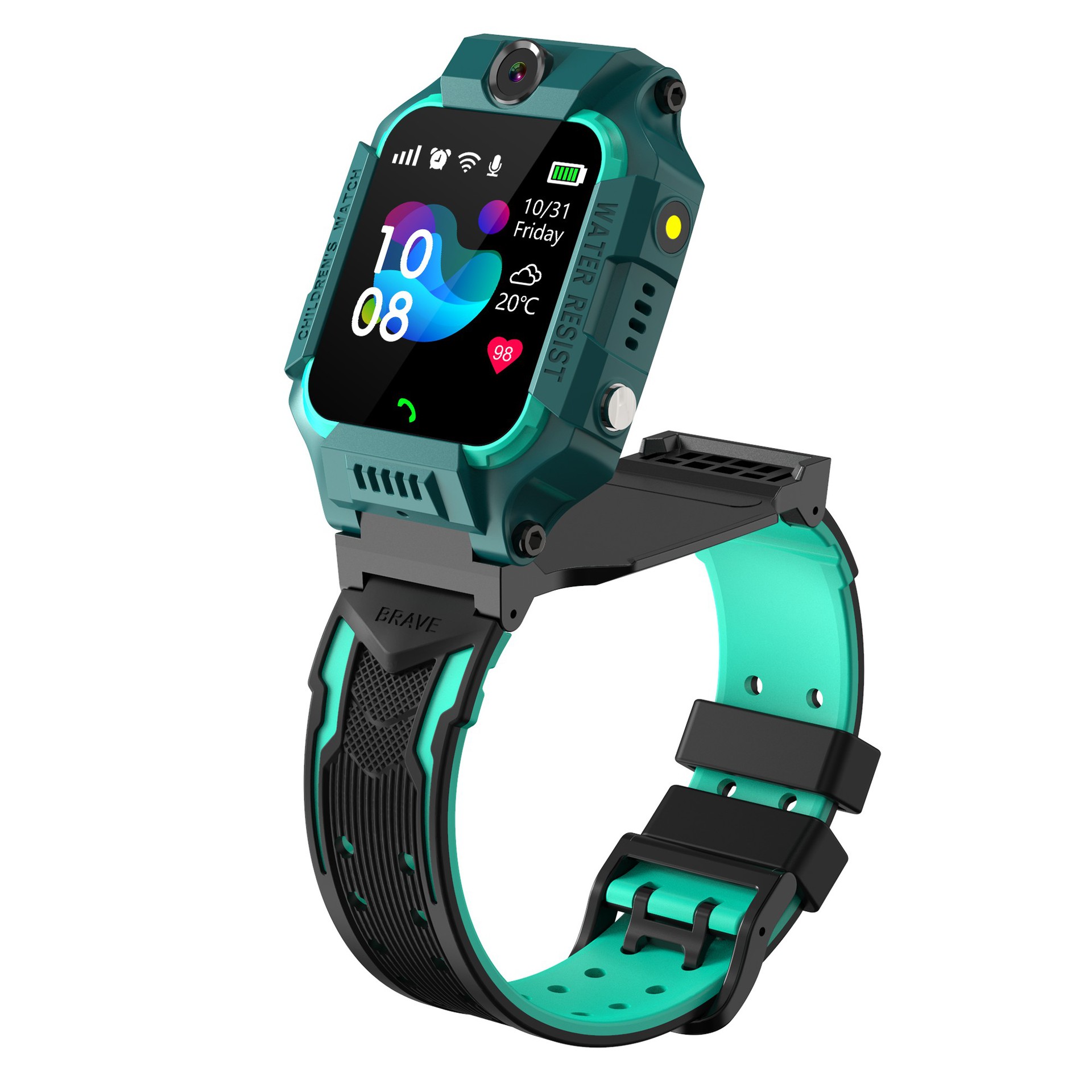 Kids Watch Sim Card SOS Phone  - Fall Detection Watch 评论和价格